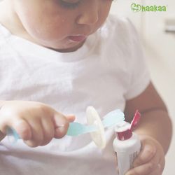 HAAKAA Cepillo de Dientes de Silicona 360º