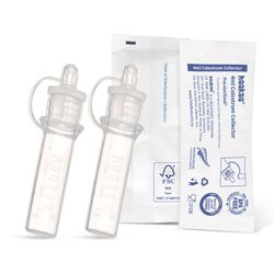 HAAKAA SET Deux collecteurs de colostrum pré-stérilisés MHK142