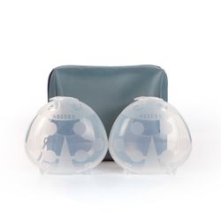 HAAKAA SET Deux collecteurs de lait coccinelle + trousse de toilette MHK144