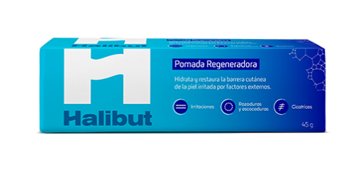 Halibut Pomada Regeneradora para Piel Irritada 45 g
