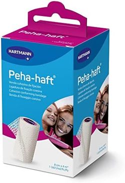 Hartmann Peha-Haft Elastic Cohesive Bandage White 6 cm x 4