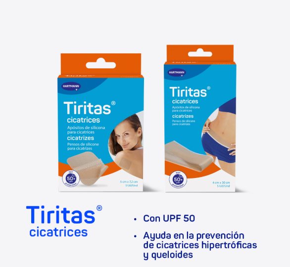 Hartmann Tiritas para Cicatrices 4 x 30 cm