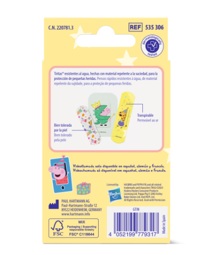 Hartmann Peppa Pig Plasters 12 pcs.