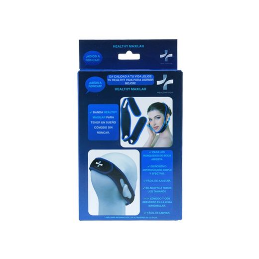 HealthyVida Banda Maxilar Adaptable Anti Ronquidos