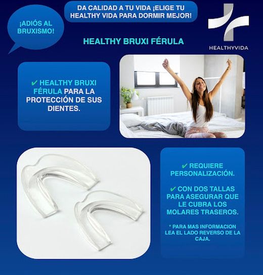 HealthyVida Saudável Tala Oral Bruxismo