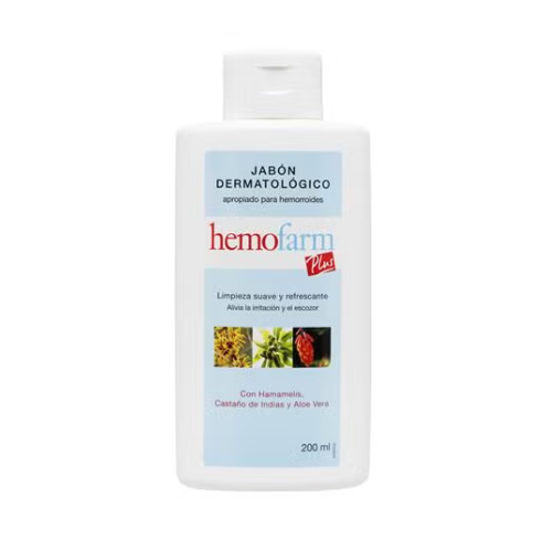 Hemofarm Plus Jabón Dermatológico 200 ml