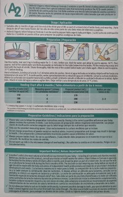 Holle Bio A2 Lait de Vache 2 Suite 400 g