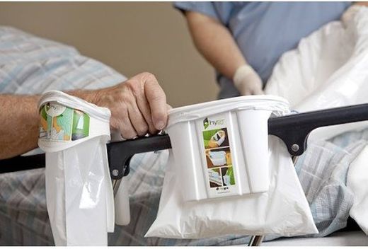 Hygie Vomit Kit Contenedor Convierte Vómito en Gel Bolsa Para Vomito