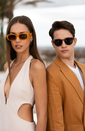 Iaview Polarized Sunglasses Ia 2435 Saona Peach UV400