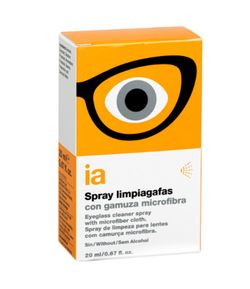 Interapothek Spray Limpiagafas Con Gamuza Microfibra 20 ml