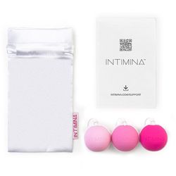 Intimina Laselle Pelvic Floor Exerciser Device Kit 3 Balls