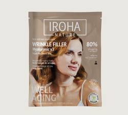 Iroha Nature Mascarilla Rellenadora de Arrugas Triple Ácido Hialurónico