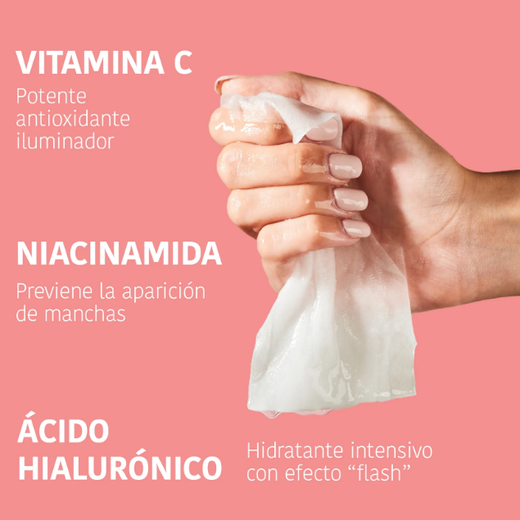 Iroha Nature Mascarilla Iluminadora con Vitamina C