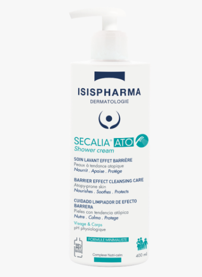 Isispharma Secalia ATO Shower Cream Cleansing Solution with Barrier Effect 400 ml
