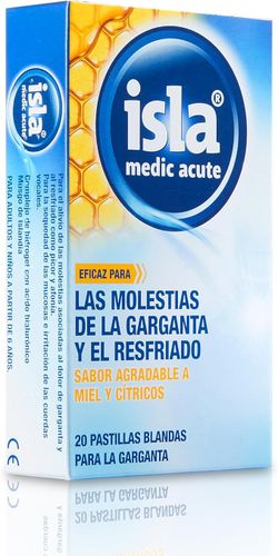 Isla Medic Acute 20 Soft Tablets (Herbal, Honey or Cherry)