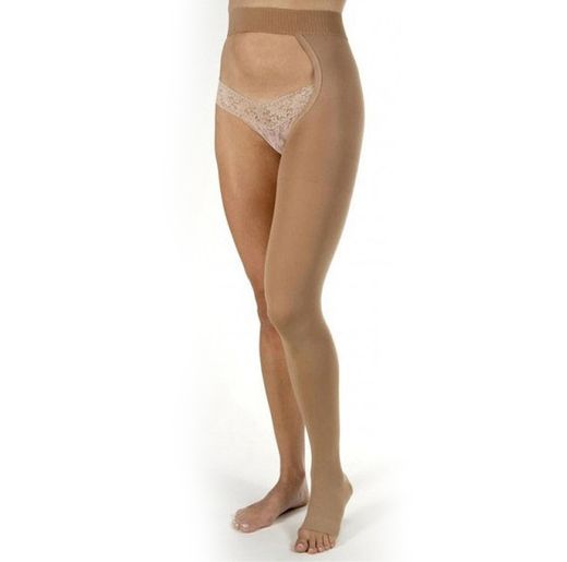 Jobst Opaque AG-T Médio Longo Suporte Cintura Compressão Leve Perna Direita CCL1