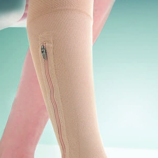 Jobst UlcerCare Sock + Stocking AD Classe 3 (40 mmHg) com zíper