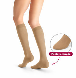 Jobst UltraSheer AD Media Corta Compresión Ligera CCL1 18-21 mmHg