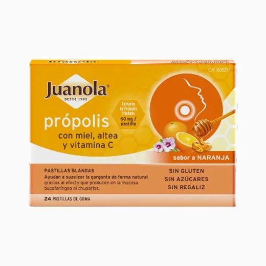 Juanola Própolis Comprimidos 24 Comprimidos