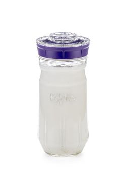 Kefirko Kefir Maker Fermentador de Kefir 1400 ml + Nodulos deshidratados de Kefir de Leche Ecologicos (1 gr)