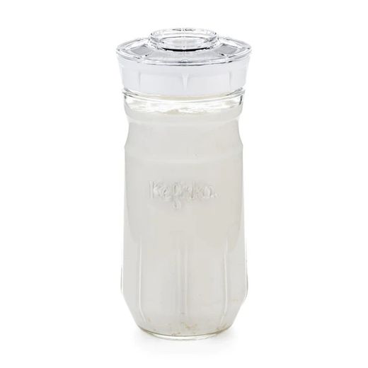 Kefirko Kefir Maker Fermentador de Kefir 1400 ml + Nodulos deshidratados de Kefir de Leche Ecologicos (1 gr)