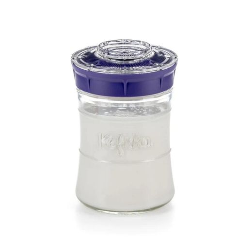 Kefirko Kefir Maker Fermentador de Kefir 848 ml + Nodulos deshidratados de Kefir de Agua Ecologicos (5 gr)