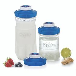 Kefirko Tarro de vidrio con Tapa Hermetica para Segunda Fermentacion