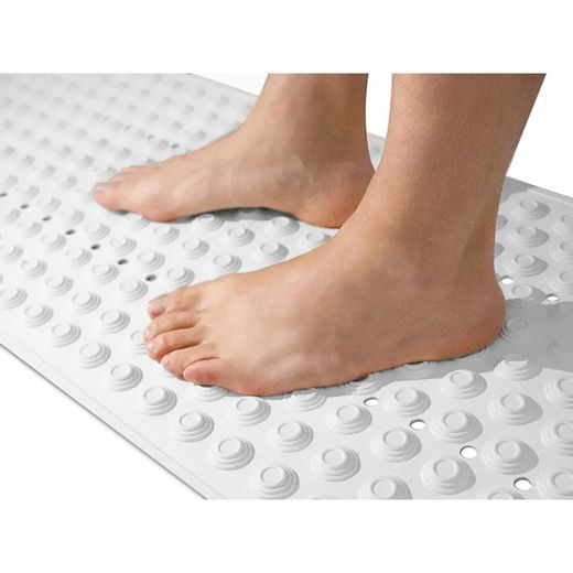 Kmina Non-slip Bath Mat (104x40 cm) Bath Shower Mat 100% Natural Rubber K30013