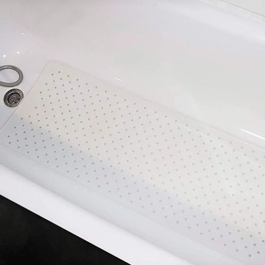 Kmina Non-slip Bath Mat (65x35 cm) Bath Shower Mat 100% Natural Rubber K30003