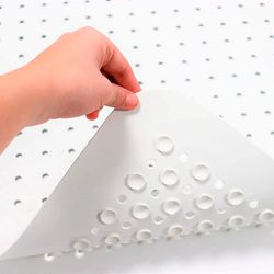 Kmina Alfombrilla Ducha Antideslizante (43x43 cm) Alfombra Baño Bañera Caucho 100% Natural K30002