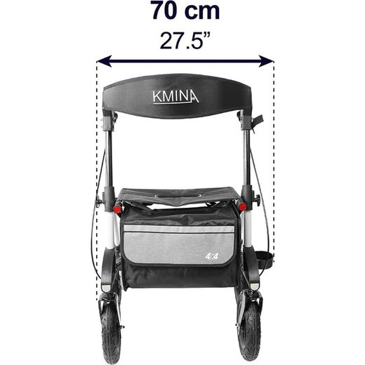 Kmina Walkers pour Adultes Tout-terrain 4 Roues Pneumatiques K10060
