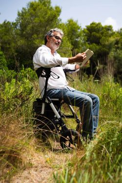 Kmina Walkers pour Adultes Tout-terrain 4 Roues Pneumatiques K10060