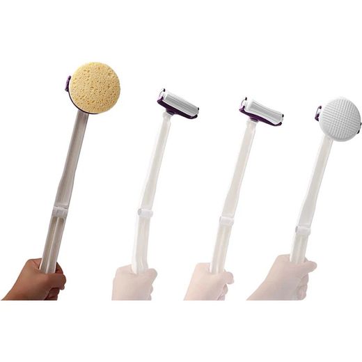 Kmina Aplicador Crema Espalda Plegable Kit Loción Mango Largo K40013