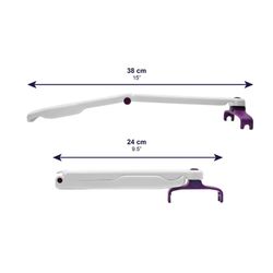 Kmina Aplicador Crema Espalda Plegable Kit Loción Mango Largo K40013