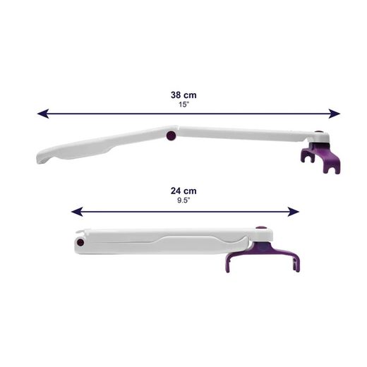 Kmina Aplicador Crema Espalda Plegable Kit Loción Mango Largo K40013