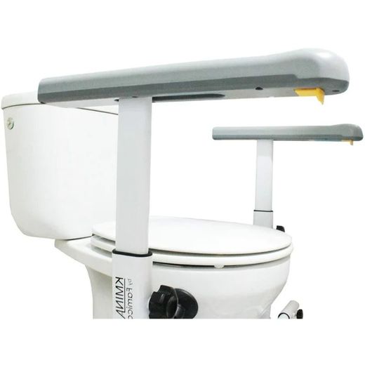 Kmina Armrest WC Bar Bathroom Support for Toilet Riser K30001
