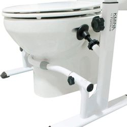 Kmina Armrest WC Bar Bathroom Support for Toilet Riser K30001