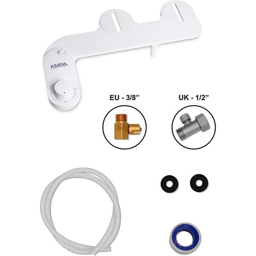 Kmina Bidé Jato Sanitário para WC Água Fria Branco (Não elétrico) K30011