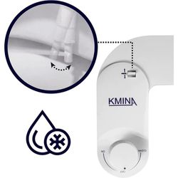 Kmina Bidé Jato Sanitário para WC Água Fria Branco (Não elétrico) K30011