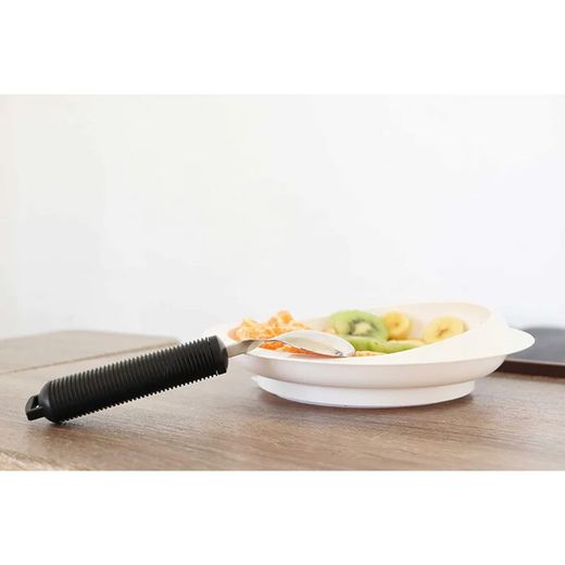 Kmina Spoon Adapted for the Elderly Adapted Cutlery with Thick Handle