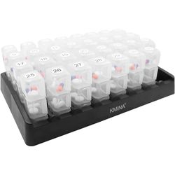Kmina Monthly Pill Box 3 Tomas Monthly Pill Boxes Pill Organizer K40016