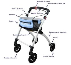 Kmina Pro Azul Andador Estrecho K10010