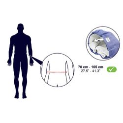 Fralda Kmina Protetora para Adultos Lavável e Reutilizável Ajuda para Incontinência Cama K40035