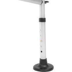 Kmina Chaise de douche rembourrée Chaises de salle de bain pour personnes âgées Noir / Blanc K30016 / K30017