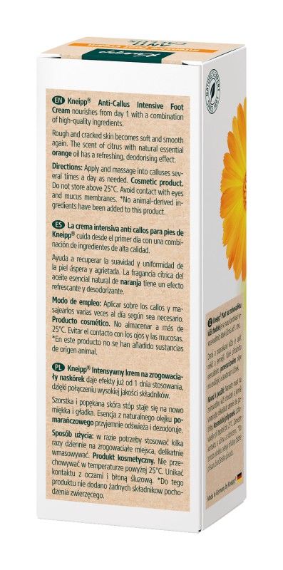 Kneipp Anti-Calos Intensive Creme para Pés 50 ml