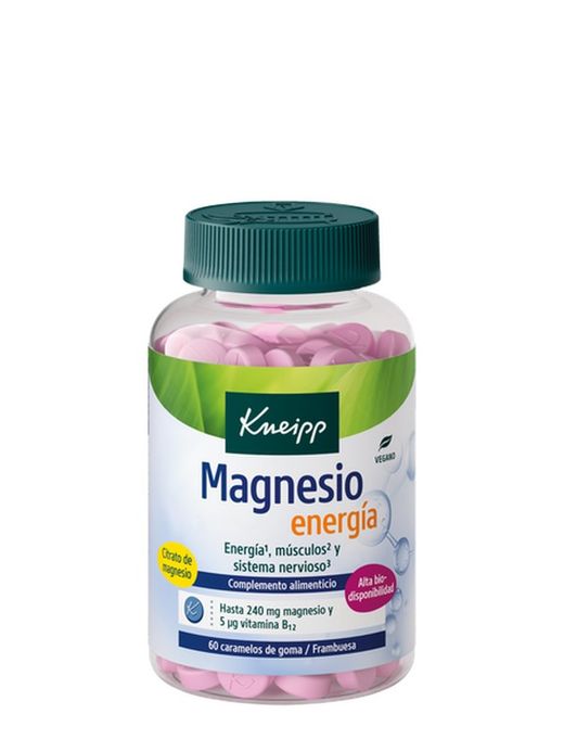 Kneipp Magnesium 60 Gummies Raspberry Flavor