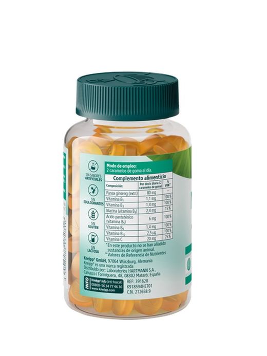 Kneipp Memory 60 Gummies Pineapple Flavor