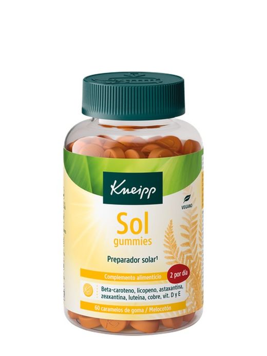 Kneipp Sol 60 Gummies Peach Flavor