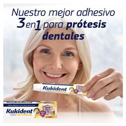 Kukident Pro Ultimate Adhesivo Para Prótesis Dentales