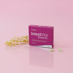 Vitae IntestVita Enzymes Con Enzimas 15 Cápsulas